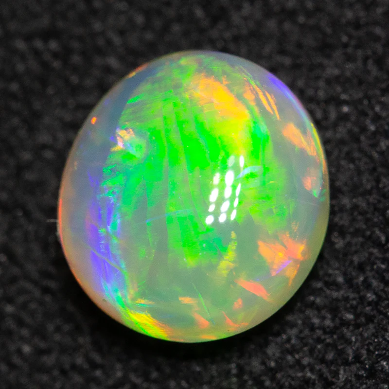 0.94 ct crystal opal 6.9x6.5x3.7mm - Image 3