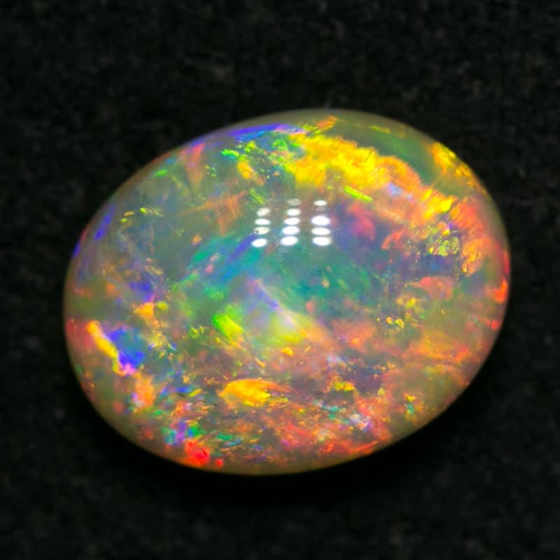 0.94 ct gem crystal opal 7.5x6x3mm - Image 2