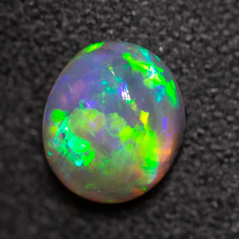 0.95ct black opal 7x6x3.8mm - Image 2