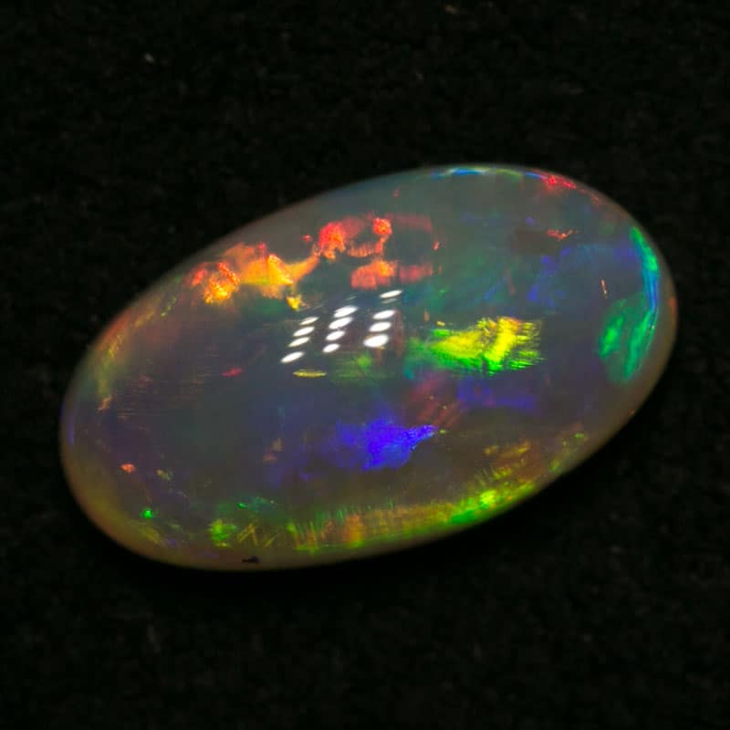 0.96 ct crystal opal 9x5x3mm - Image 4