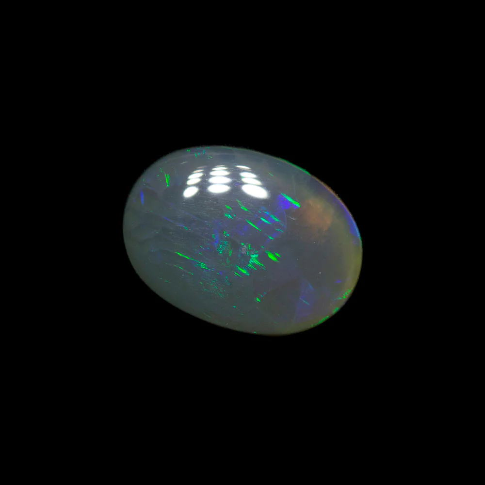 0.97 ct black opal 8.1x6.1x2.8mm - Image 2