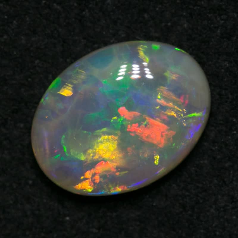 0.97 ct crystal opal 8x6x2.5mm - Image 3