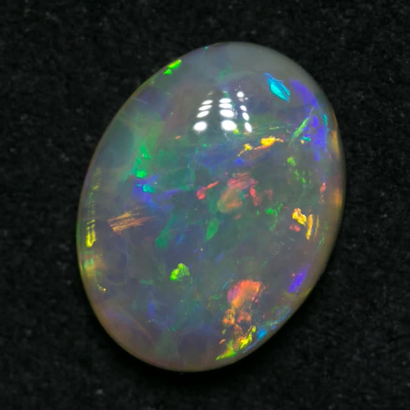 0.97 ct crystal opal 8x6x2.5mm - Image 4