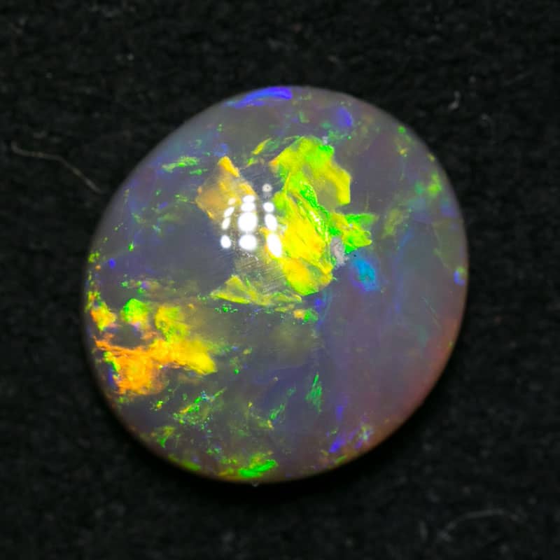 0.97 ct dark opal 8x7x2.5mm - Image 4