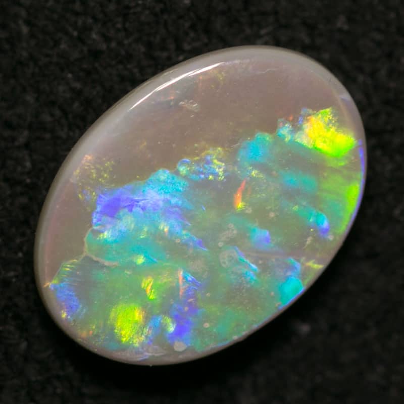 0.97 ct dark opal 9x6x2.5mm - Image 2