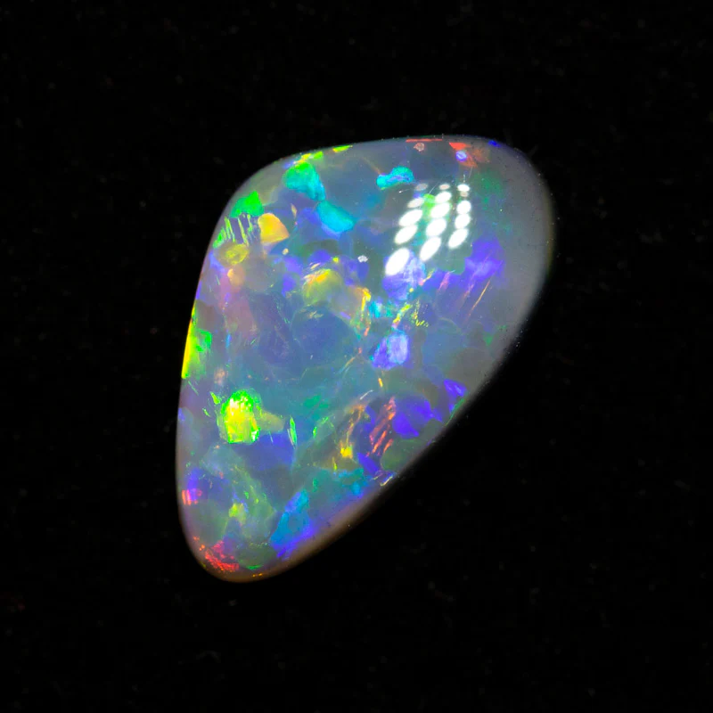 0.98 ct black opal 10.1x6.4x2.7mm - Image 2