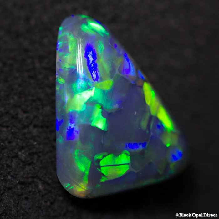 0.98 ct black opal 9x7x2.5mm - Image 3