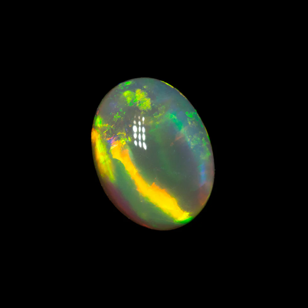 0.98 ct crystal opal 7.7x5.8x3.7mm - Image 2
