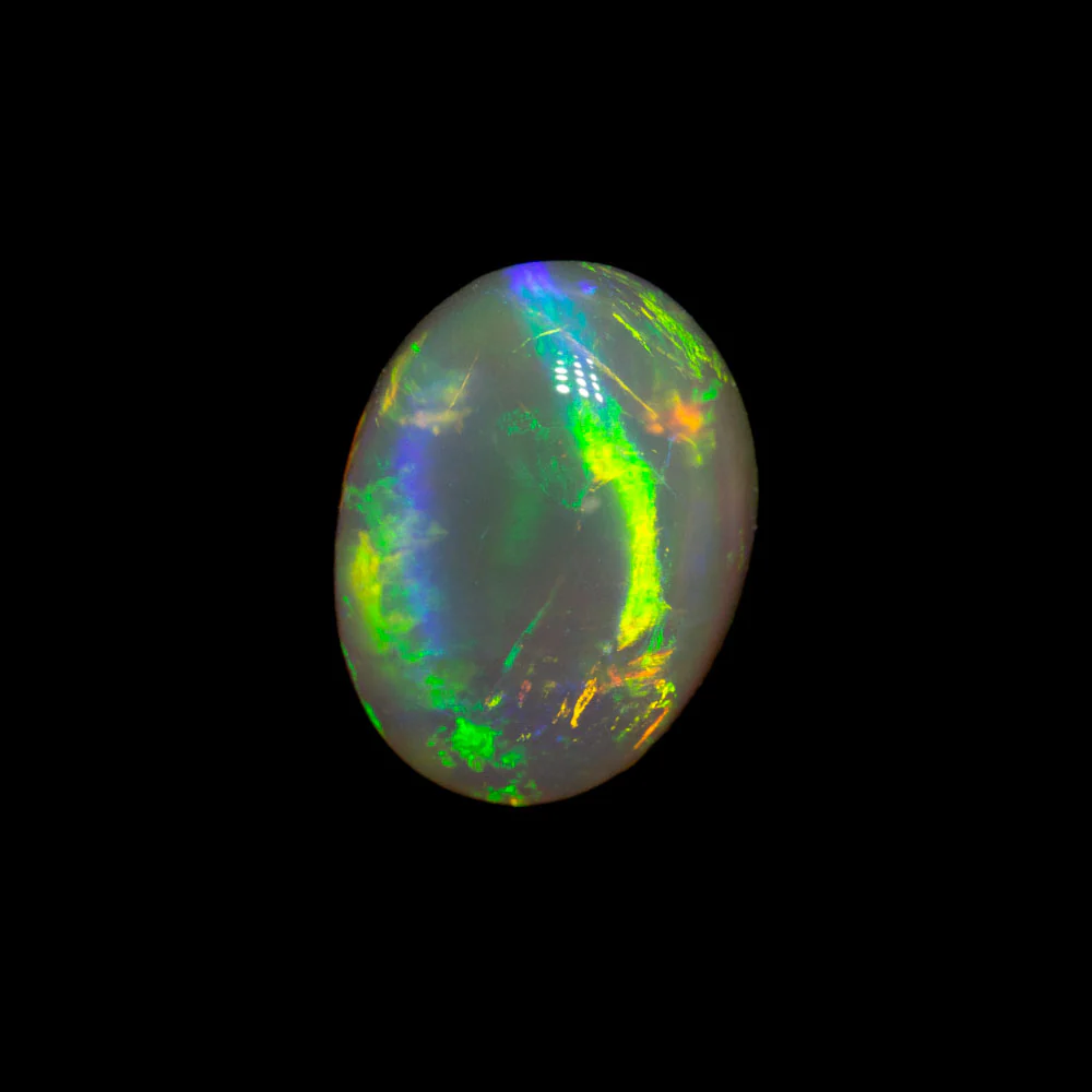0.98 ct crystal opal 7.7x5.8x3.7mm - Image 3