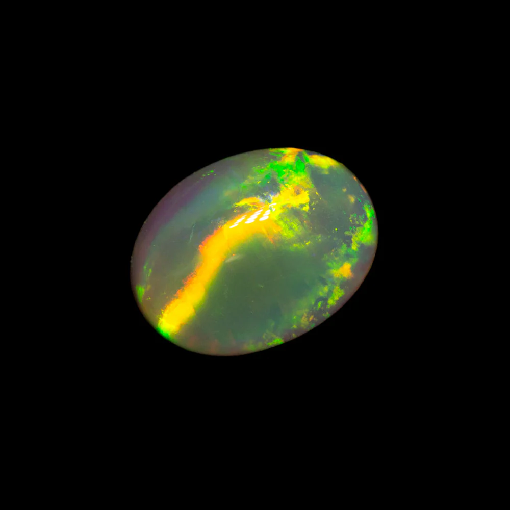 0.98 ct crystal opal 7.7x5.8x3.7mm - Image 4