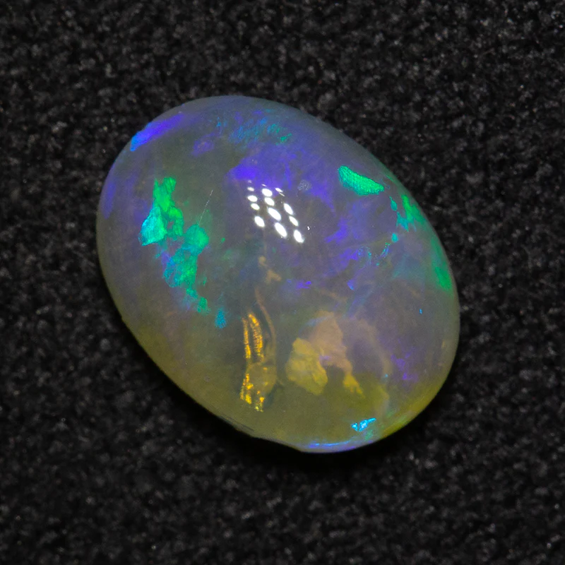0.99 ct crystal opal 8x6.1x3.3mm - Image 2