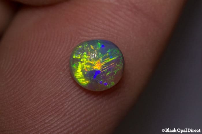 1.00 crystal opal 7x6.5x4mm - Image 3