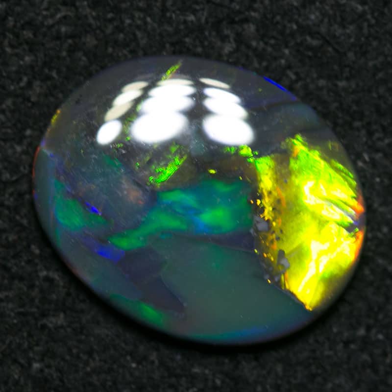 1.00 ct black opal 10x8x2mm - Image 5