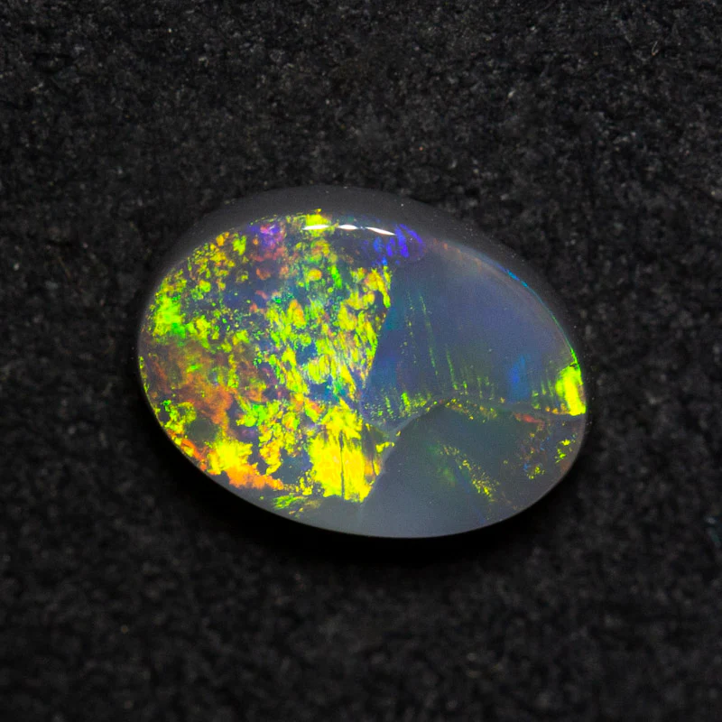 1.00 ct black opal 8.3x6x2.9mm - Image 2