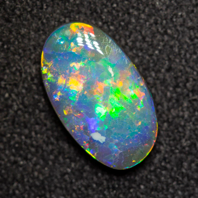 1.00 ct black opal 9.8x5.8x2.8mm - Image 3