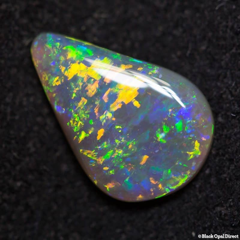 1.00 ct drop shaped crystal opal 10.5x7x2mm - Image 3