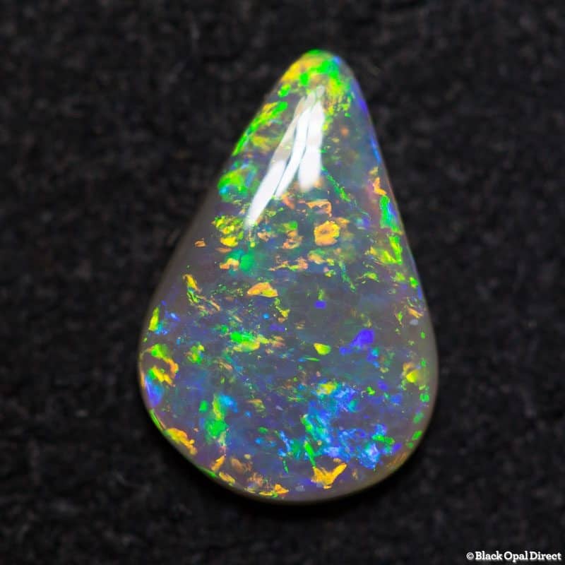 1.00 ct drop shaped crystal opal 10.5x7x2mm - Image 4