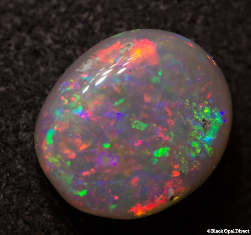 1.00 ct semi black opal 7.5x6.5x3mm - Image 3