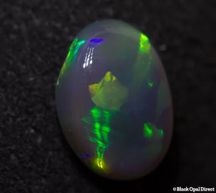 1.01 ct black opal 8x6x3mm - Image 2