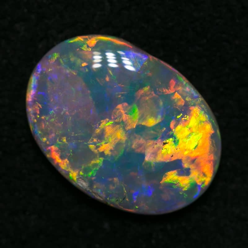 1.02 ct gem crystal opal 9.5x7x2mm - Image 2