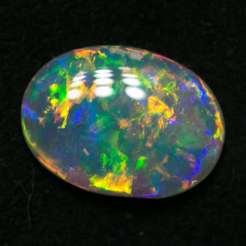 1.02 ct gem crystal opal 9.5x7x2mm - Image 4