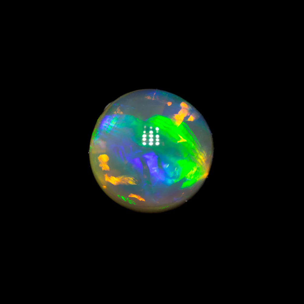 1.03 ct gem crystal opal 6.3x6.3x5.3mm - Image 3