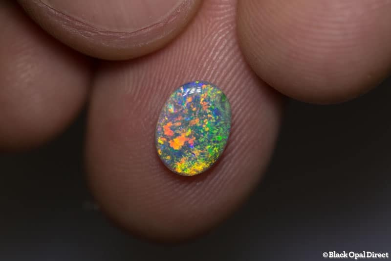 1.04 ct crystal opal 9x7x2mm - Image 3