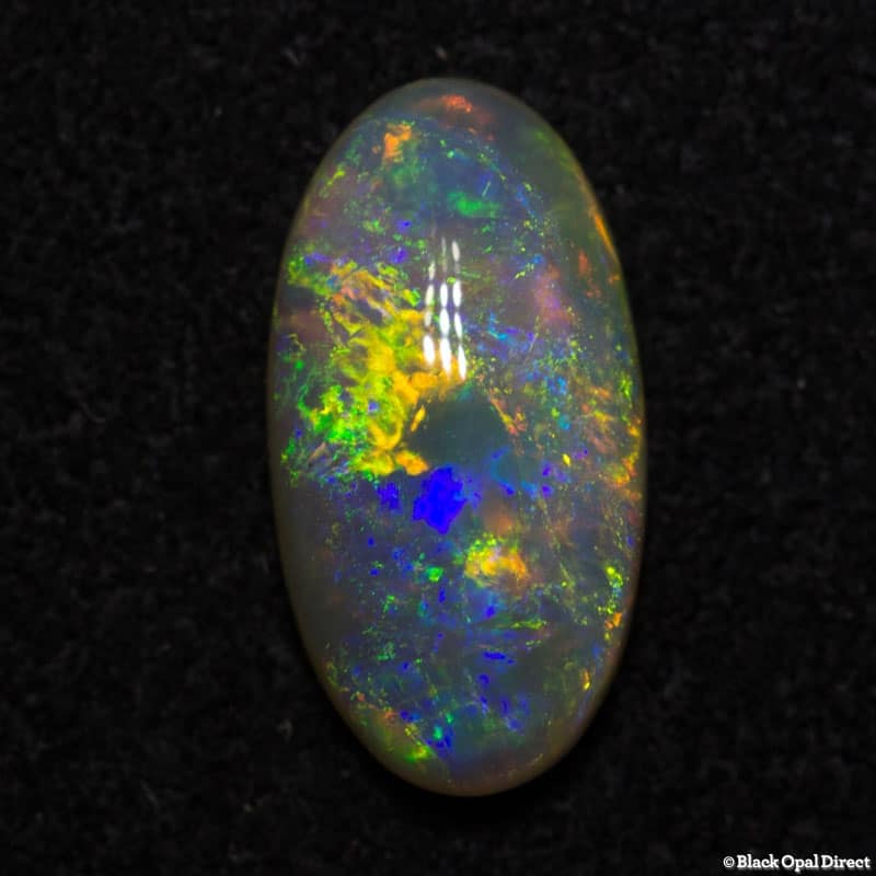 1.04 ct white opal 10x5.5x3mm - Image 4