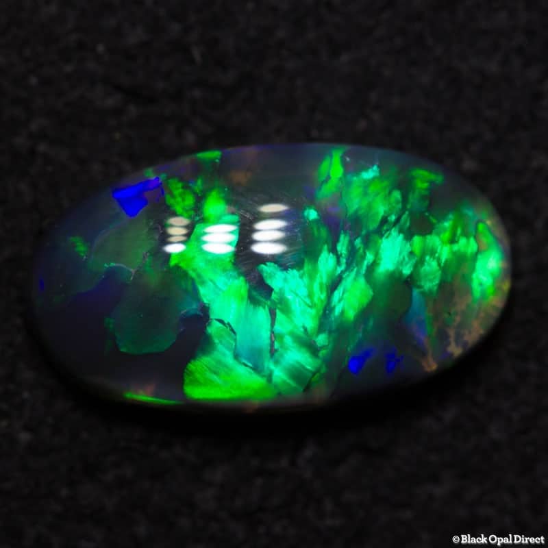 1.05 ct black opal 10x6x3mm - Image 4