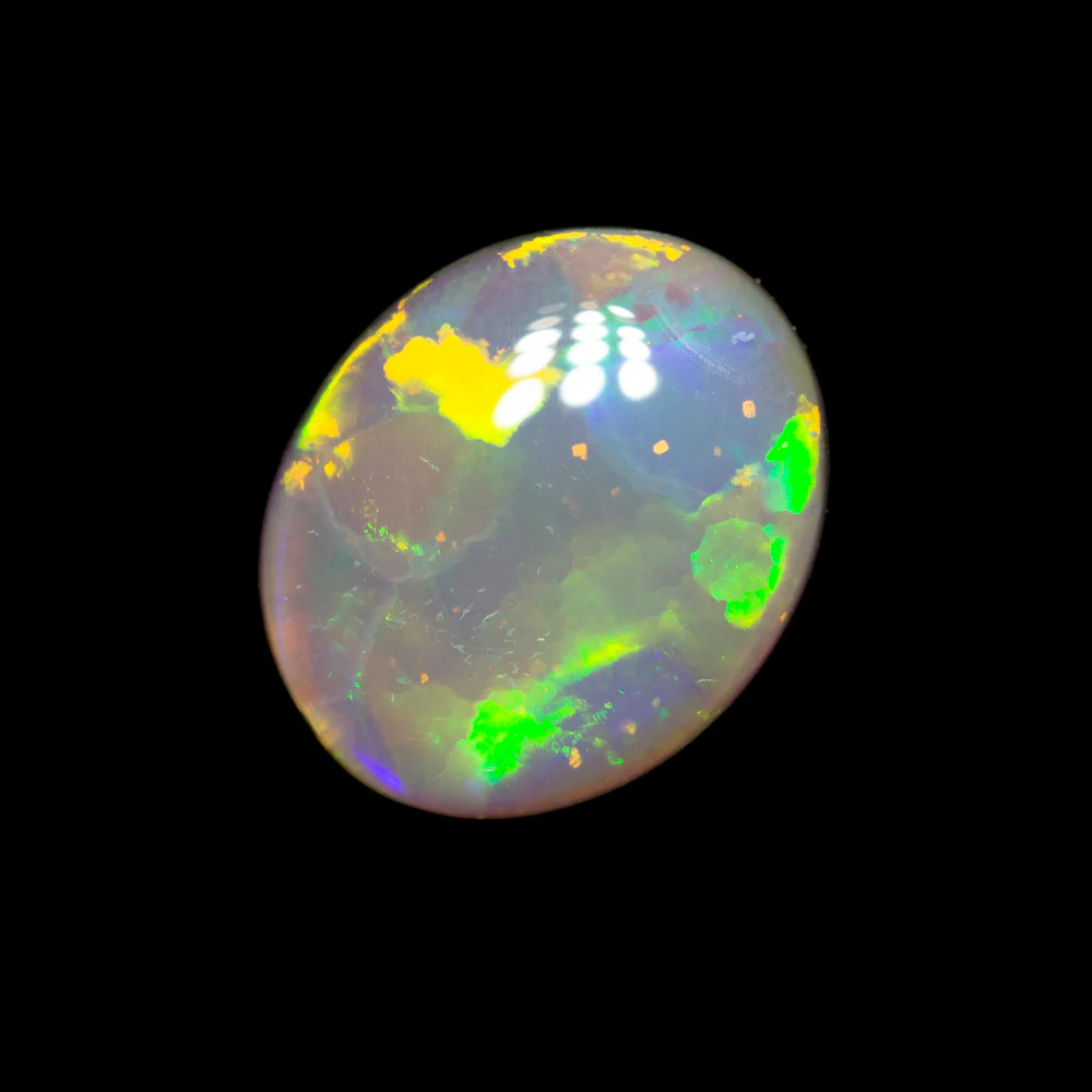 1.05 ct dark opal 8.7x7.1x2.8mm - Image 2