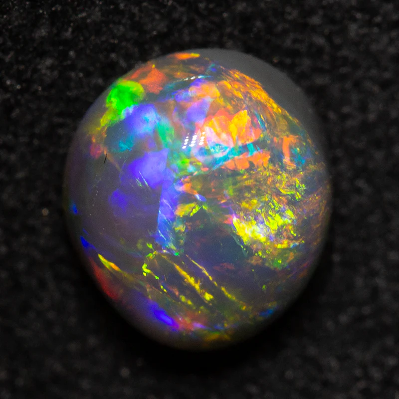 1.05 ct dark opal gem 6.5x6x4mm - Image 2