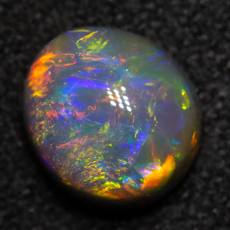 1.05 ct dark opal gem 6.5x6x4mm - Image 3