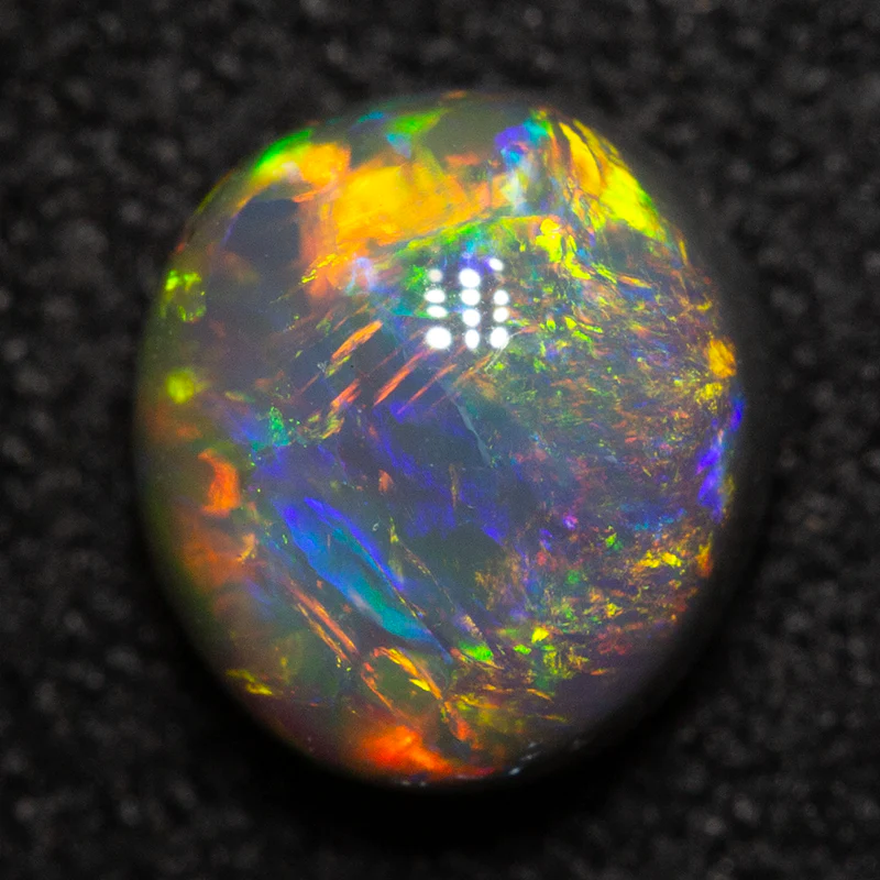 1.05 ct dark opal gem 6.5x6x4mm - Image 4