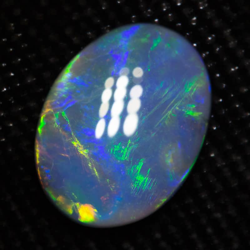 1.06 ct black opal 10x8x2mm - Image 2
