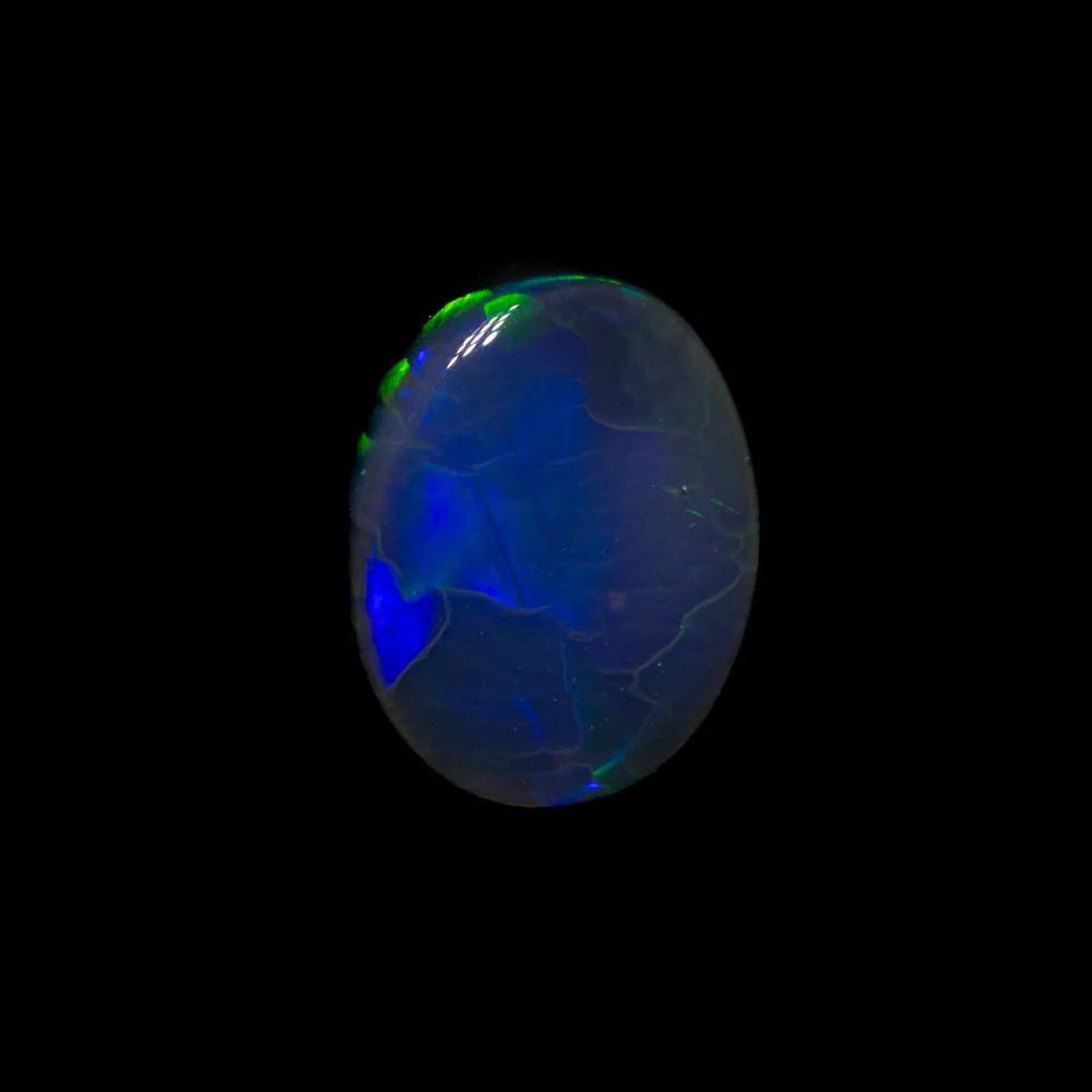 1.06 ct black opal 8.2x6.4x3.1mm - Image 2