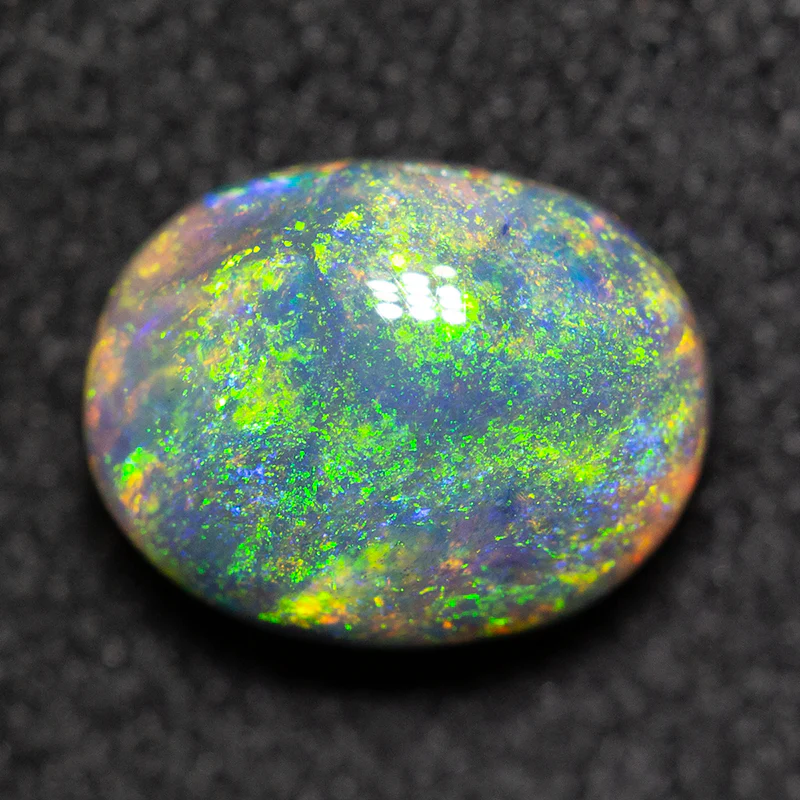 1.07 ct black opal 7.7x6x3.8mm - Image 2