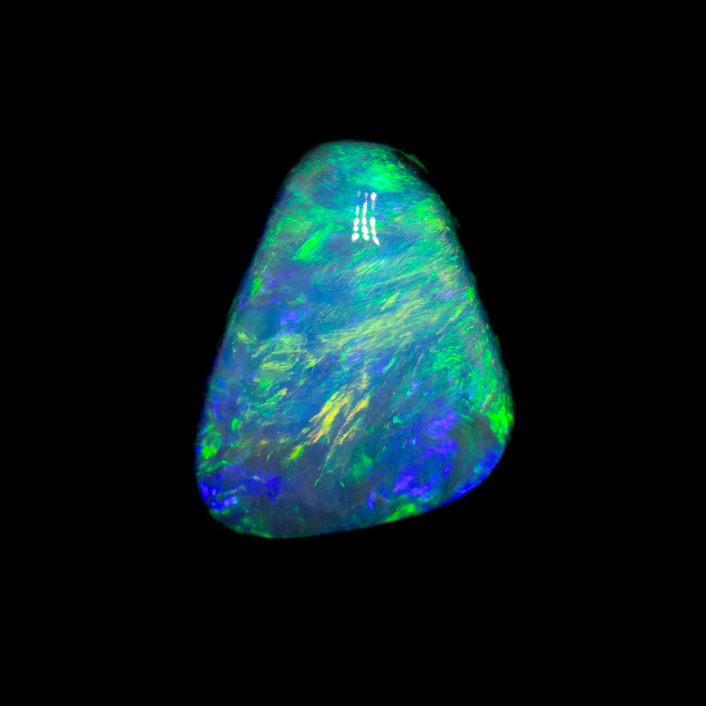 1.07 ct black opal 8.5x7.2x3.2mm - Image 2