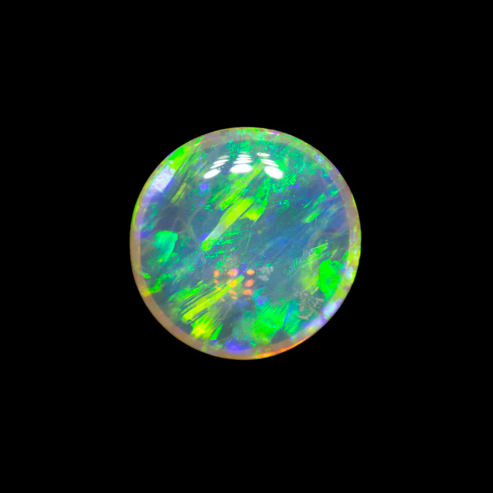 1.07 ct double-sided crystal opal 7.9x7.9x2.7mm - Image 4