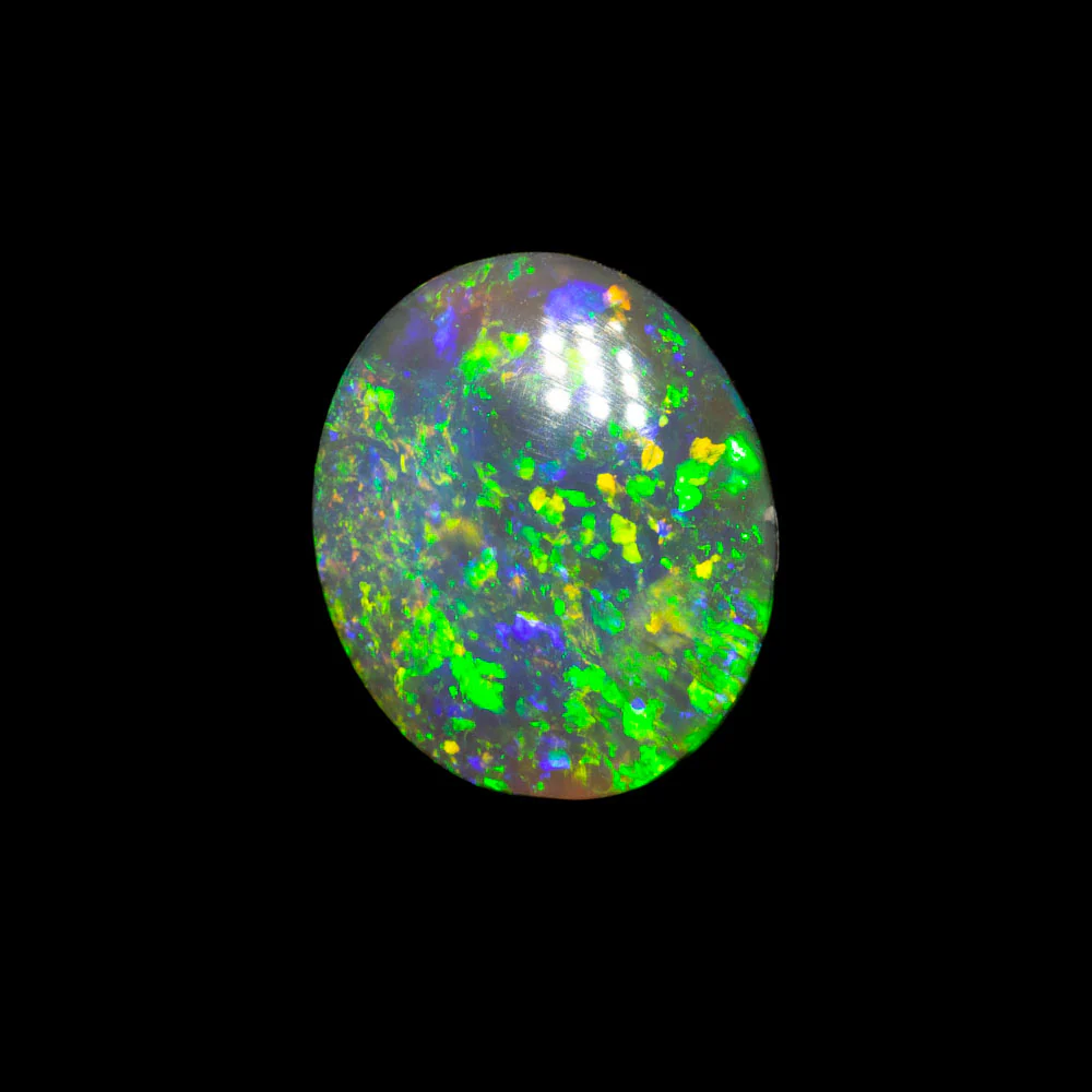 1.07 ct dark opal 7.5x6.3x3.4mm - Image 2