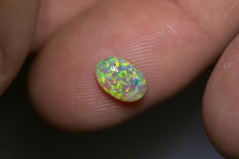 1.07 ct double sided crystal opal 8x6x3.5mm - Image 3