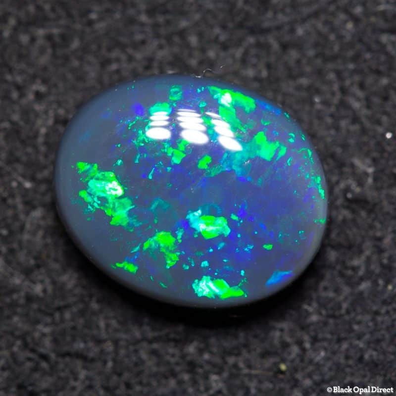 1.08 ct black opal gem 7.5x6x3mm - Image 3
