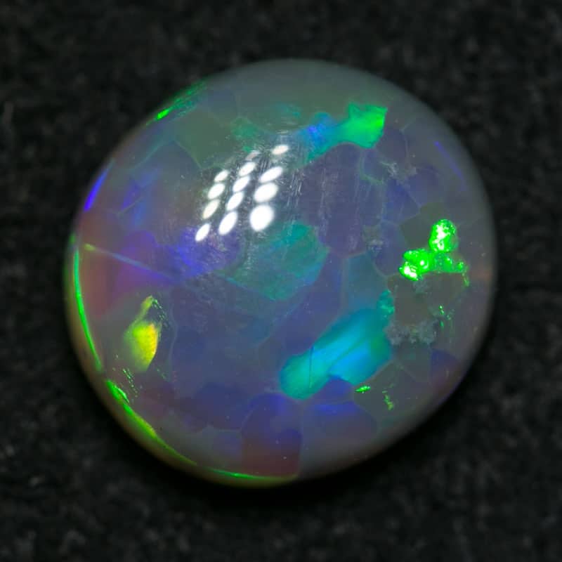 1.08 ct dark opal 7x6.5x3mm - Image 3