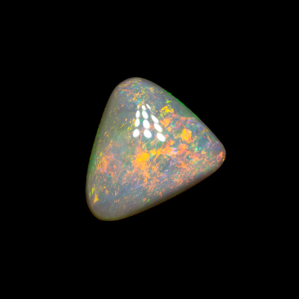 1.08 ct dark opal 8.4x7.8x3.1mm - Image 2