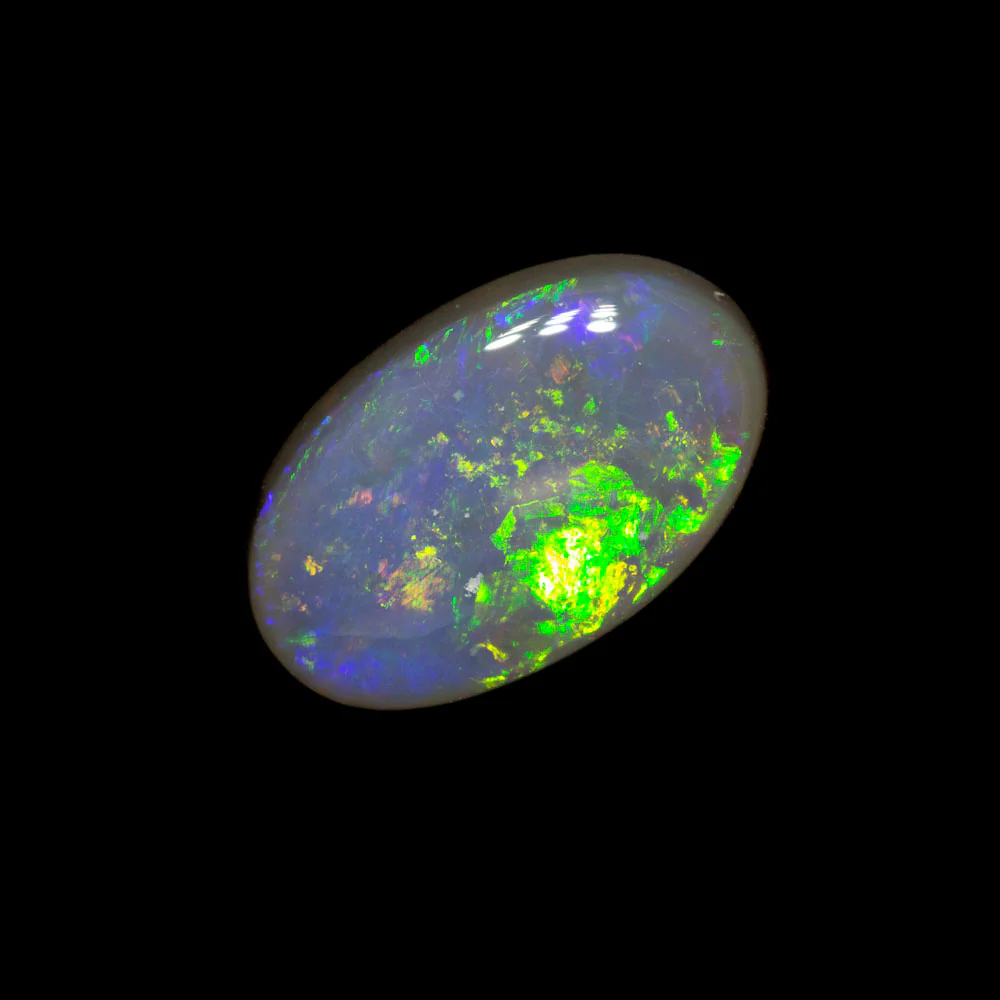 1.08 ct dark opal 9.1x5.7x3mm - Image 2