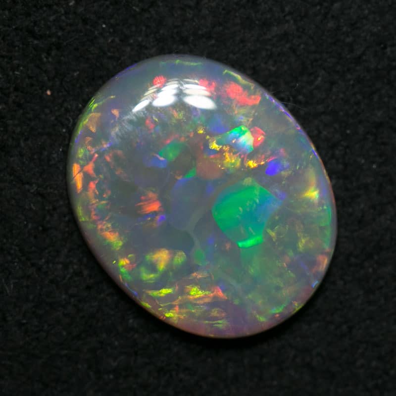 1.08 ct dark opal 9.5x8x2mm - Image 3