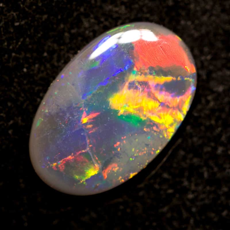 1.09 ct black opal 11x7x2mm - Image 2