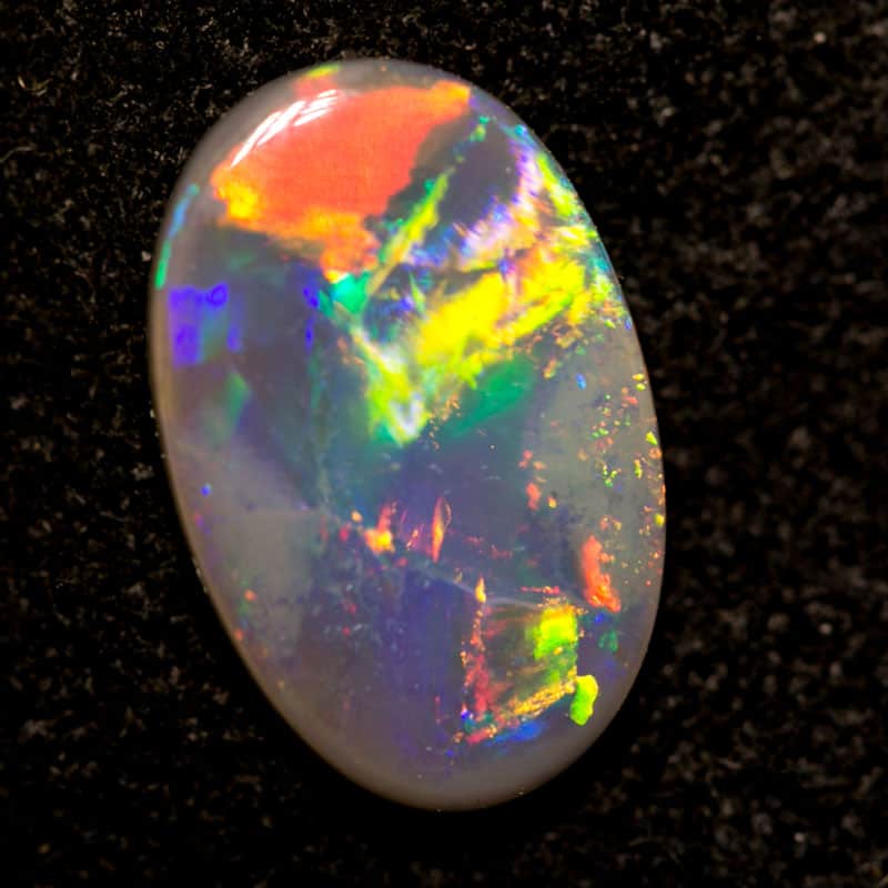 1.09 ct black opal 11x7x2mm - Image 3
