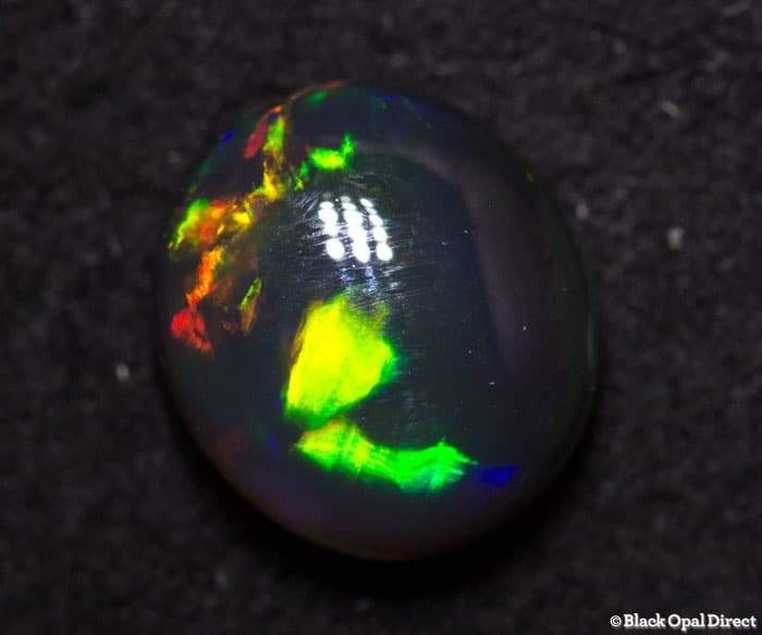 1.09 ct black opal 7.5x6.5x4mm - Image 2