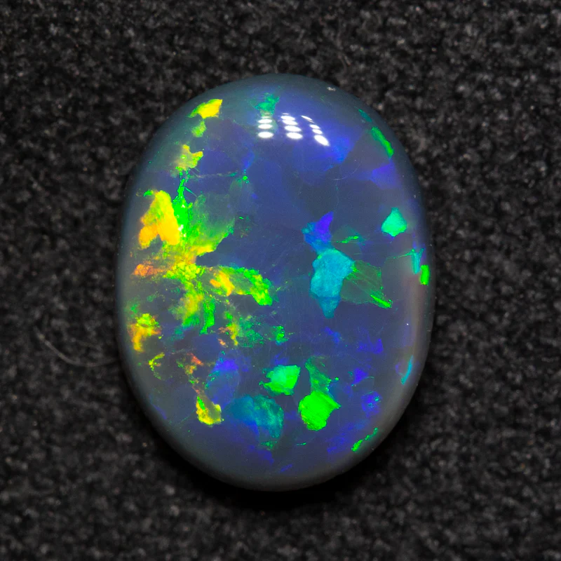 1.09 ct black opal 8.3x6.5x2.9mm - Image 3