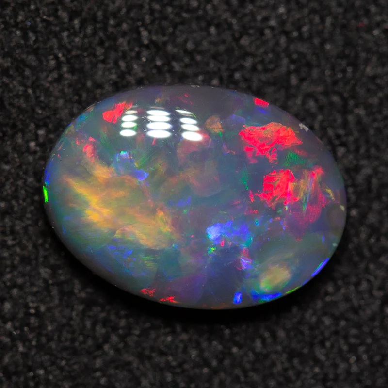 1.09 ct black opal 8.8x6.5x2.7mm - Image 3